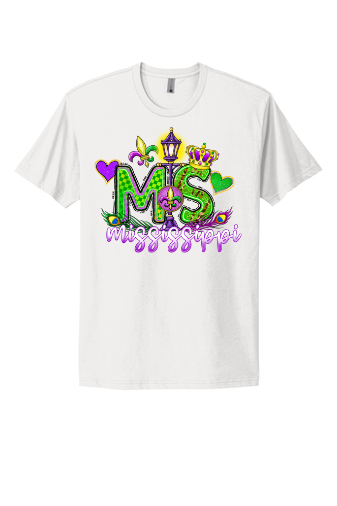 Mardi Gras Mississippi Short Sleeve