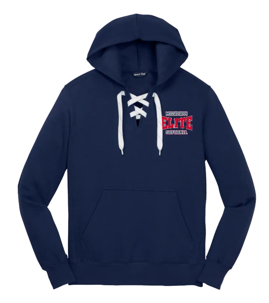 Sport-Tek Lace Up Pullover Hooded Sweatshirt