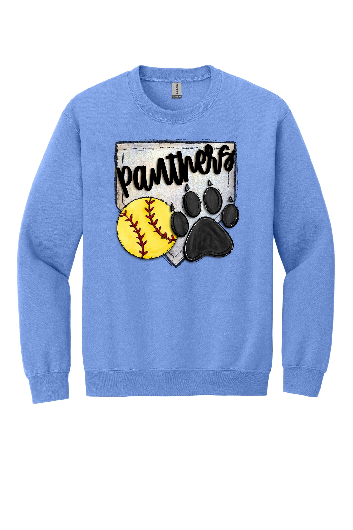 Panthers Paw Print Sweatshirt
