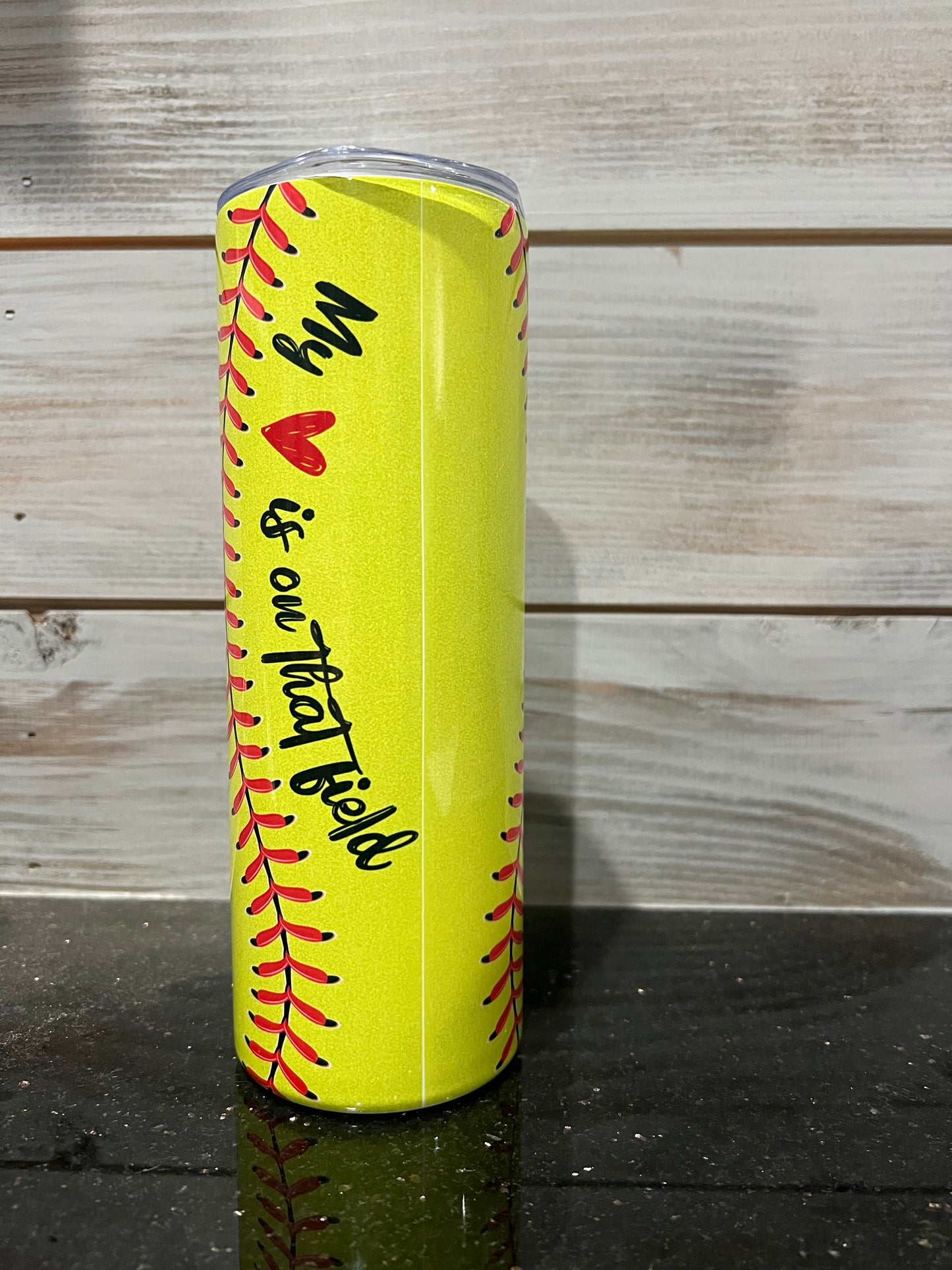 Softball Mom 20oz Skinny Tumbler